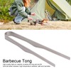 Outdoor Barbecue Clip Multifunctional BBQ Tong Heat Resistant Titanium Food