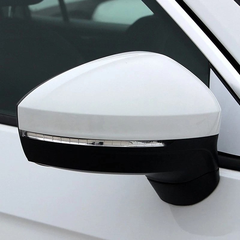 Passenger Right Side Door Wing Mirror Cover Cap White For