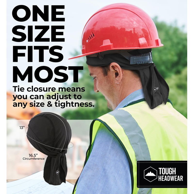 Cooling Helmet Liners - Do Rag Skull Caps for Men