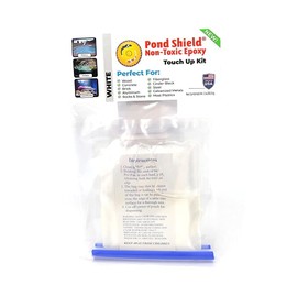 Pond Armor SKU-White-TU Pond Shield Touch Up Kit Non-Toxic epoxy Coating