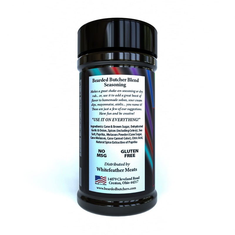 Bearded Butchers Hollywood Blend Seasoning, 5.5 oz Shaker – Sweet