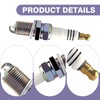 leechio 4 PCS 5464 Auto Spark Plugs, Engine Power Spark
