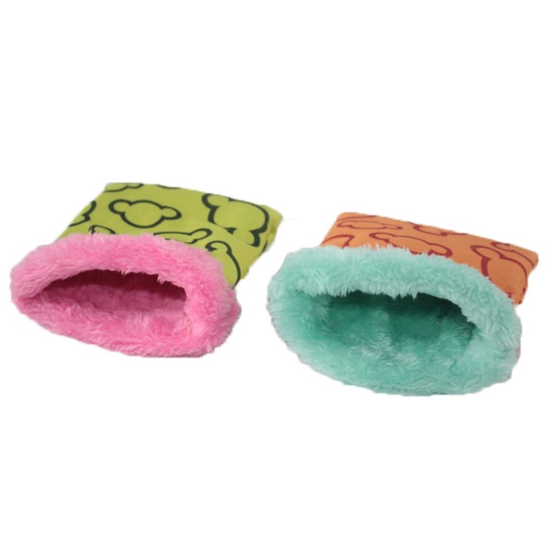 Per Plush Small Animal Sleeping Bag Warm Cage Nest for