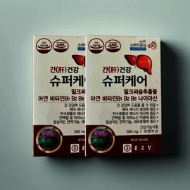 Chong Kun Dang Milk Thistle Liver Health 30 tablets, 2 boxes, 2 months supply / 종근당 밀크씨슬 간건강 30정 2박스 2개월분
