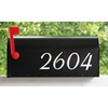 RED - House or Mailbox Numbers - 6" Tall -