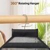 MISSLO Bathroom Shower Organizer Mesh Hanging Shower Caddy with Rotatable