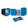 VON Pack of 10 A4 File Folders, Cardboard, with Stapling