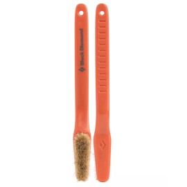 Black Diamond Bouldering Brush Boar's Hair Bristles, Small, Orange