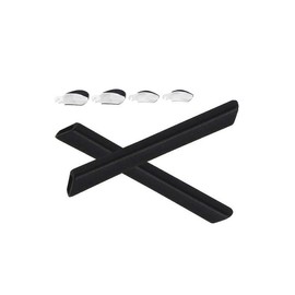 Bowyer Replacement Rubber Kits Compatible with Oakley Racing Jacket/Racing Jacket Vented Sunglass-Black