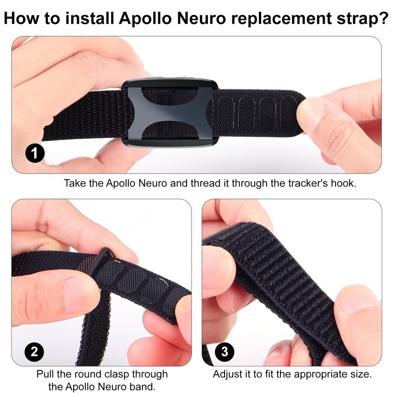 Compatible with Apollo Neuro/Polar Loop Nylon Loop Sport Replacement Band
