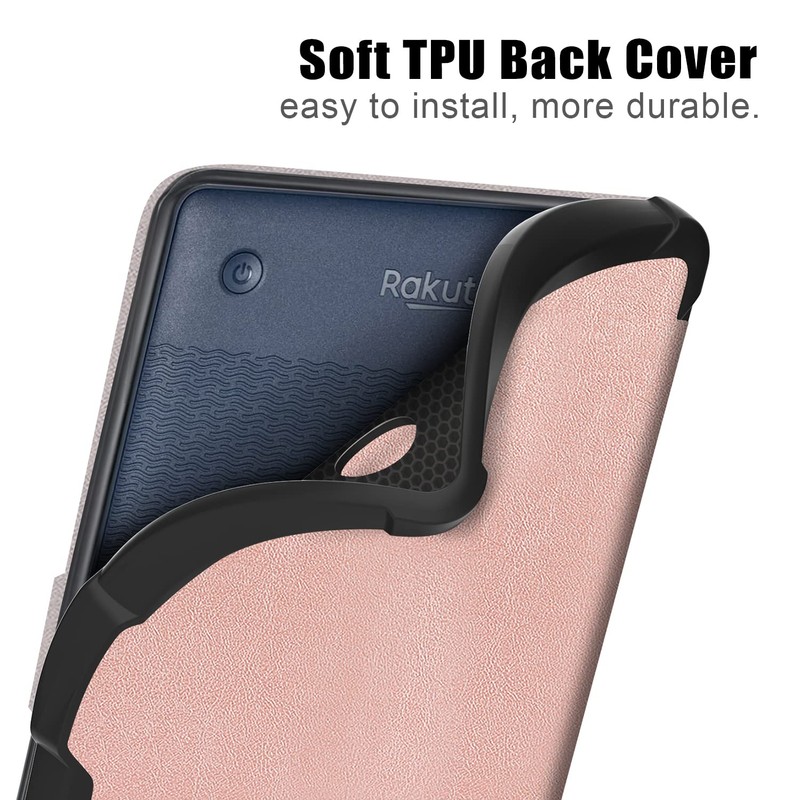 TOPCASE Soft TPU Case for Kobo Clara Colour/Clara BW (2024)/Clara
