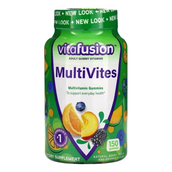 Multivitaminico Vitafusion Multivites 150 Gomitas Sabor Cítrico