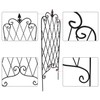 Amagabeli Garden Trellis 47” x 16” Rustproof Iron Plant Trellis