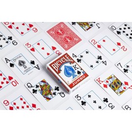 Bicycle 1 Deck RED Bicycle Poker Playing Cards Jumbo Index 808 Rider back Larger Print