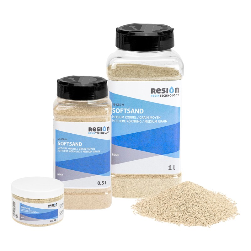 SoftSand Non-Slip Coating Rubber Particles - Beige - 1L -