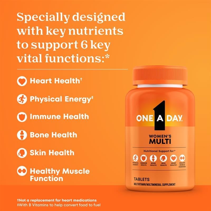  One A Day Complete Women's Daily Multivitamin with Biotin