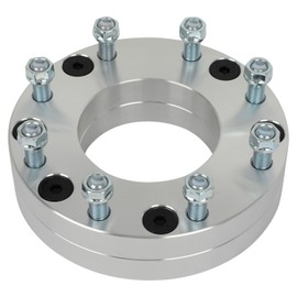 SCITOO 6x5.5 to 8x180 Wheel Adapters 2 inch for Escalade for GMC Yukon No Hubcentric Studs 14x1.5 Bore 108mm Wheel Adapters for Escalade ESV for Chevy Avalanche C2500 Silverado 1500 for Ram 1500 2Pcs