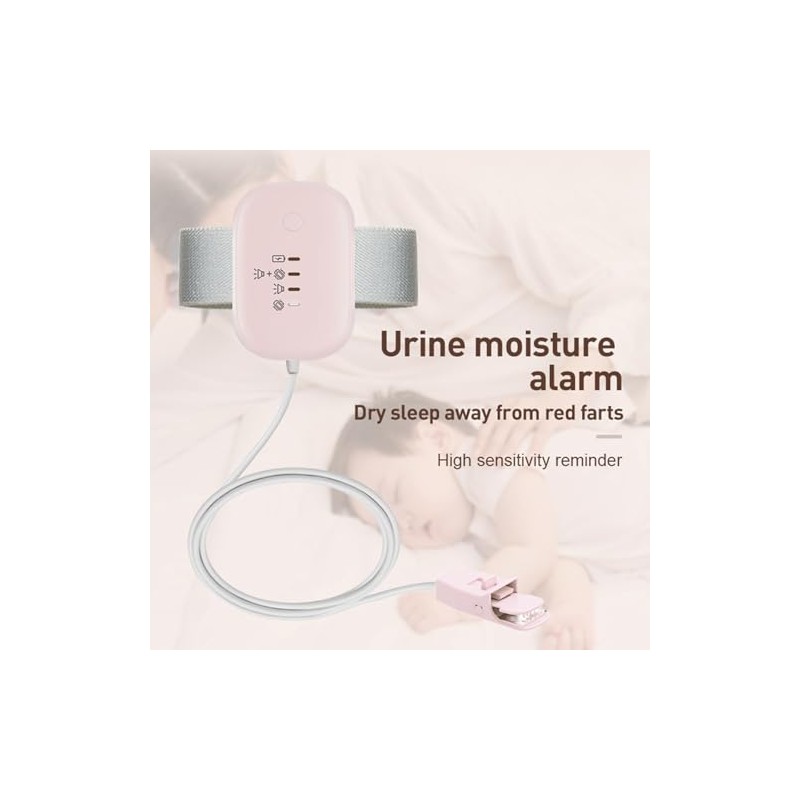 Bedwetting Alarm for Boys Girls, Night Time Potty Training Alarm