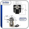 Fan Motor"672" Kit 220v 1/130hp 50/60hz Appli Parts Apfm-672 Ref.