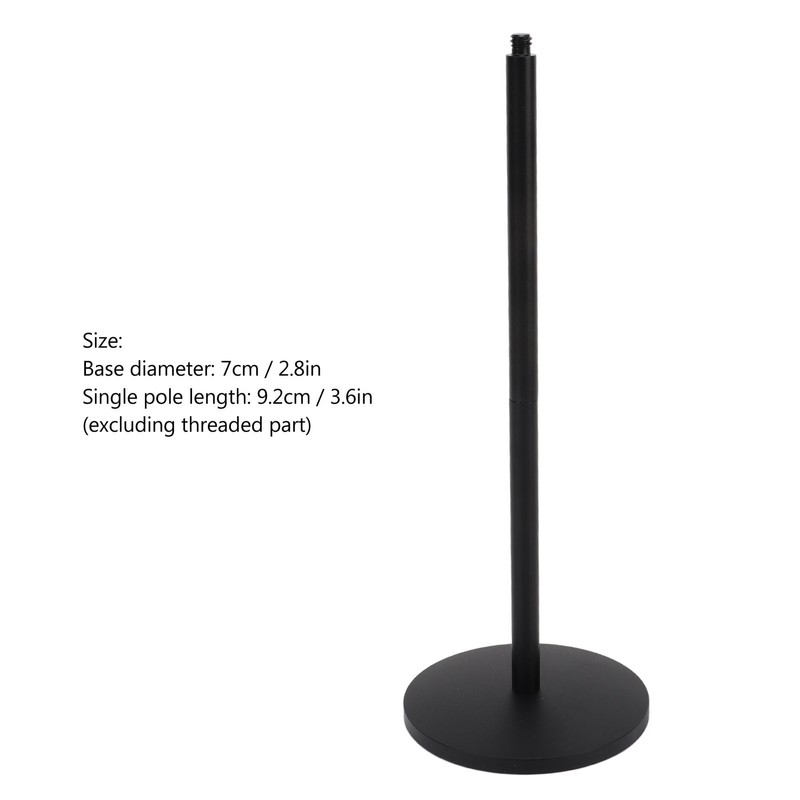 Detachable Lantern Stand with Base Multifunctional Aluminum Alloy Outdoor Camping