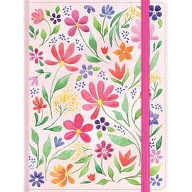 RVR 1960 Biblia de apuntes tamaño personal, floreada, tela impresa / RVR 1960 Personal size Note taking Bible Floral, cloth over boards (Spanish Edition)