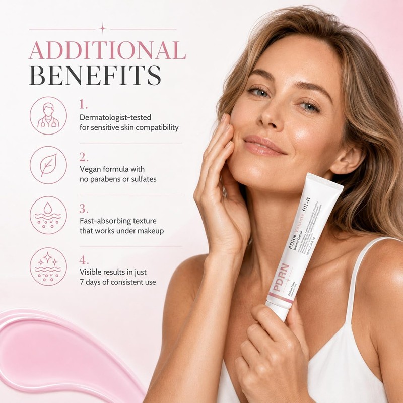 PDRN Volume Fill-It Booster Cream, Firming Face Care, 1.0 fl.
