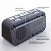 Alkia Radio with Clock, FM/DAB+/DAB Radio Alarm Clock with 5