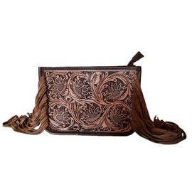 JF-Reitsport Handbag in Western Design Various Models Leather Handmade Trend, Model 4