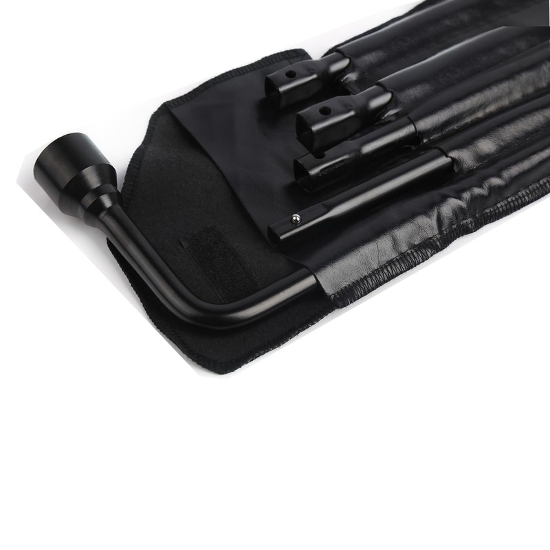 Dr.Roc Spare Tire Tool Kit with Wheel Lug Wrench Spare