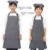 Soukengen Aprons for Kids Aprons Parent-child Pair Set, Easy to