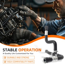 GoaMotors 20765678 Inlet Heater Hose HAVC Compatible with GMC Acadia 07-16 for Buick Enclave 08-17 for Chevy Traverse 09-17 Saturn Outlook 07-10 HVAC Engine Heater Inlet Hose Assembly