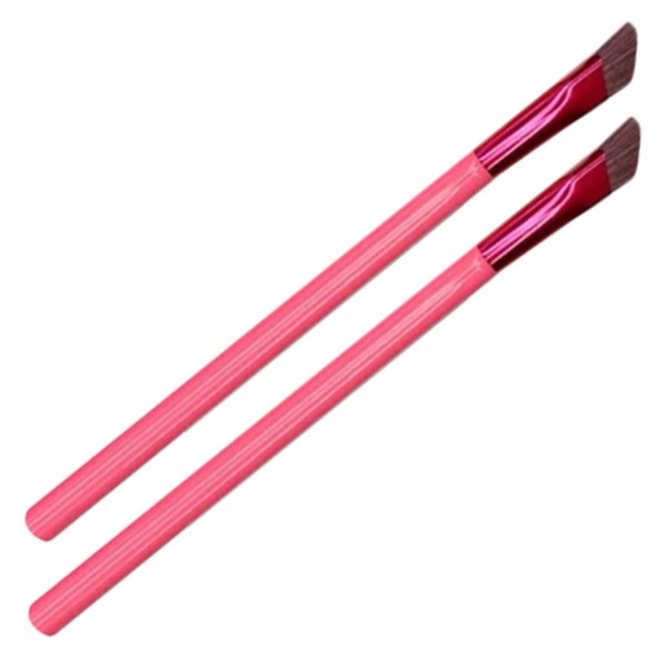 PACKOVE 2Pcs Angled Eyebrow Brushes for Women Essential Makeup Tool