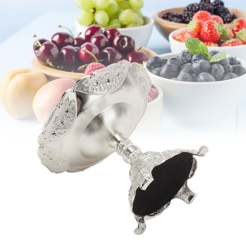 European Style Fruit Tray Metal Zinc Alloy Snack Nut Food