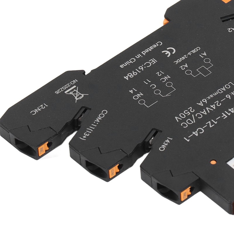 ANKROYU 6a 6‑24V Thin Relay, DC Control AC Ultra Thin