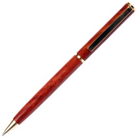 Lanier Pens Budget Friendly Beautiful Wood Slim Ballpoint Pen - Rosewood