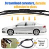 BBTO 10 Pack 22 Inch Wiper Blades Silicone Wipers Durable