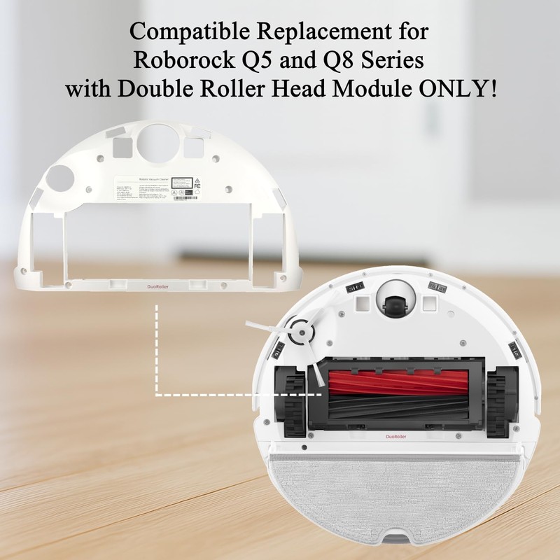 Replacement Bottom Duo Roller Base Plate Cover Chassis for Roborock