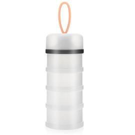 Accmor Baby Formula Dispenser On The Go, Stackable Formula Dispenser Formula Container to Go, Non-Spill Portable Milk Powder Kids Snack Storage Container, BPA Free