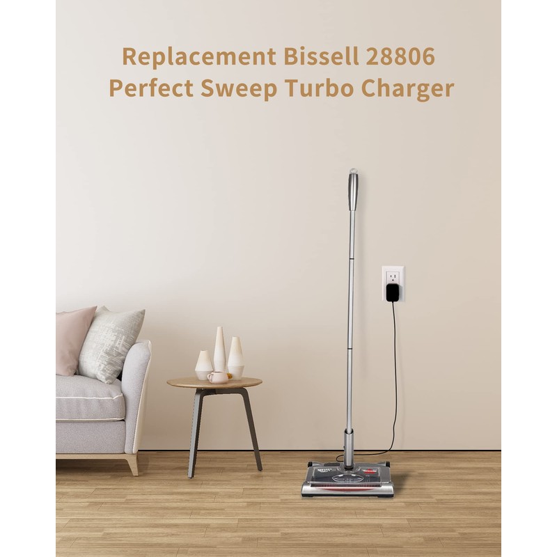for Bissell 28806 Perfect Sweep Turbo Charging AC Adapter