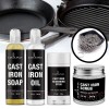 Culina Cast Iron Seasoning Stick & Soap & Oil Conditioner