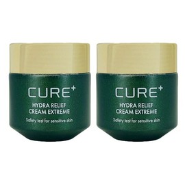 Kim Jung Moon Aloe 2022 최신상 김정문알로에 큐어 하이드라 릴리프 크림 익스트림 50g X 2개 2022 Latest Kim Jung Moon Aloe Cure Hydra Relief Cream Extreme 50g x 2
