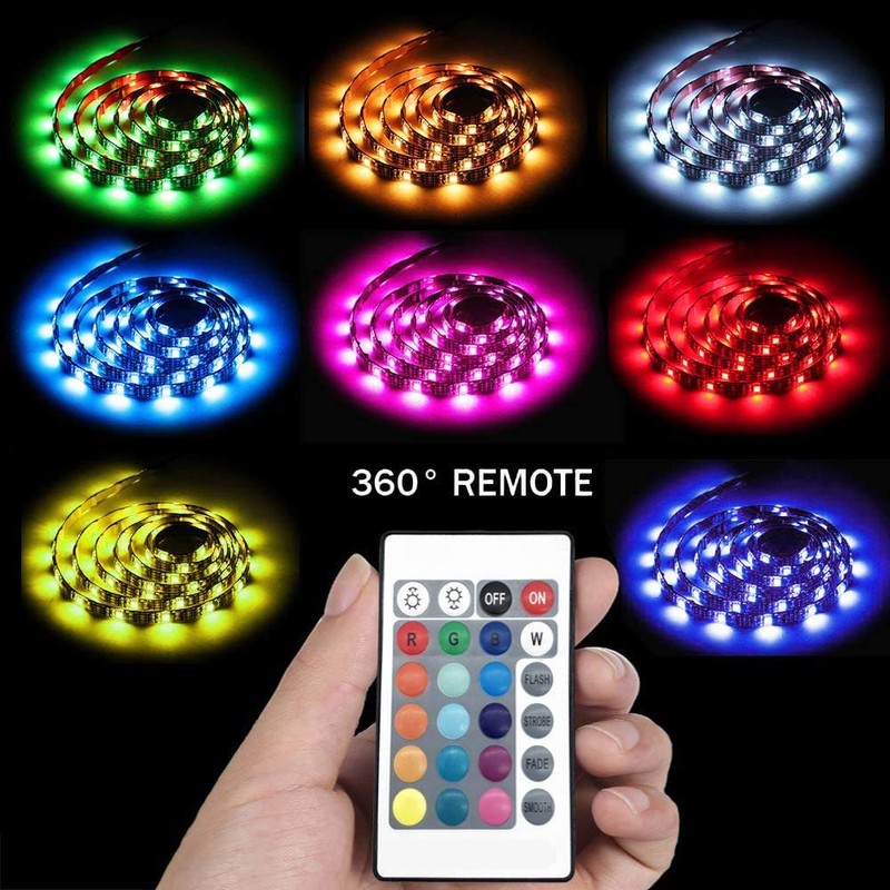 LED Strip Lights, LED Light Strip 13.1Ft/4M RGB SMD 5050
