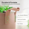 VIVOSUN 5-Pack 30 Gallons Grow Bags Heavy Duty Thickened Nonwoven