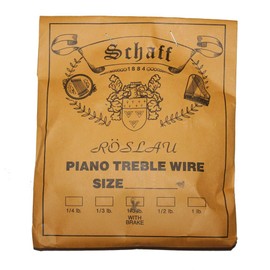 Piano Music Wire Roslau Size 13.5-1/3 Lbs. Coil with Brake Piano String