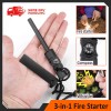 Fire Starter Flint Steel Striker Survival Kit Ferro Rod Outdoor