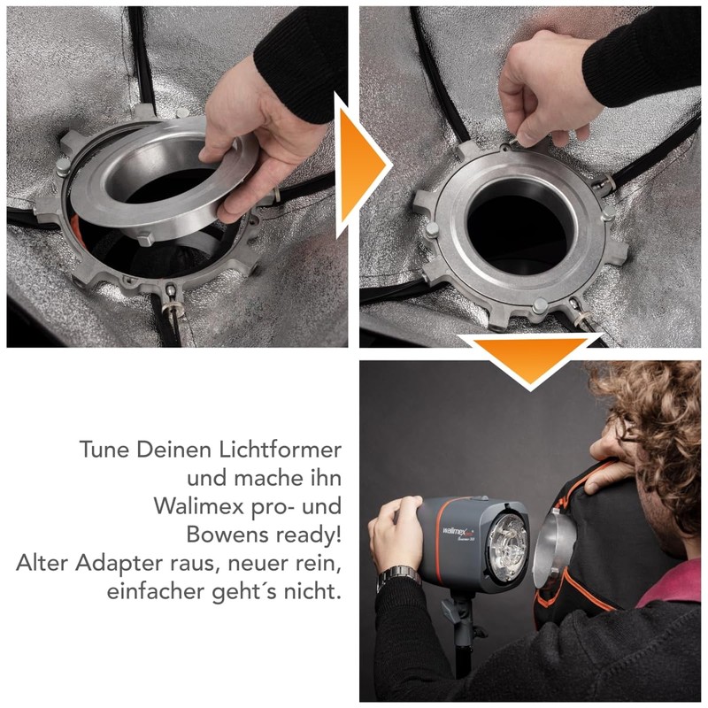 Walimex Softbox Adapter for Walimex VC&K&VE series