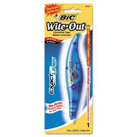 BIC® Wite-Out® Exact Liner® Correction Tape, White, 236"