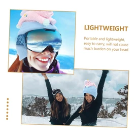 Gatuida Unicorn Design Ski Helmet Cover Snow Helmet Protector for Girls Decorative