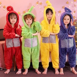 Moerstar Kigurumi Pajamas, Loungewear, Homewear, Hooded Onesie Pajamas, Kigurumi, Fluffy, Cosplay, Cute, Couples Outfit, Unisex, Kids, Sleepwear, Loungewear, Protection Against the Cold, 43.3 inches
