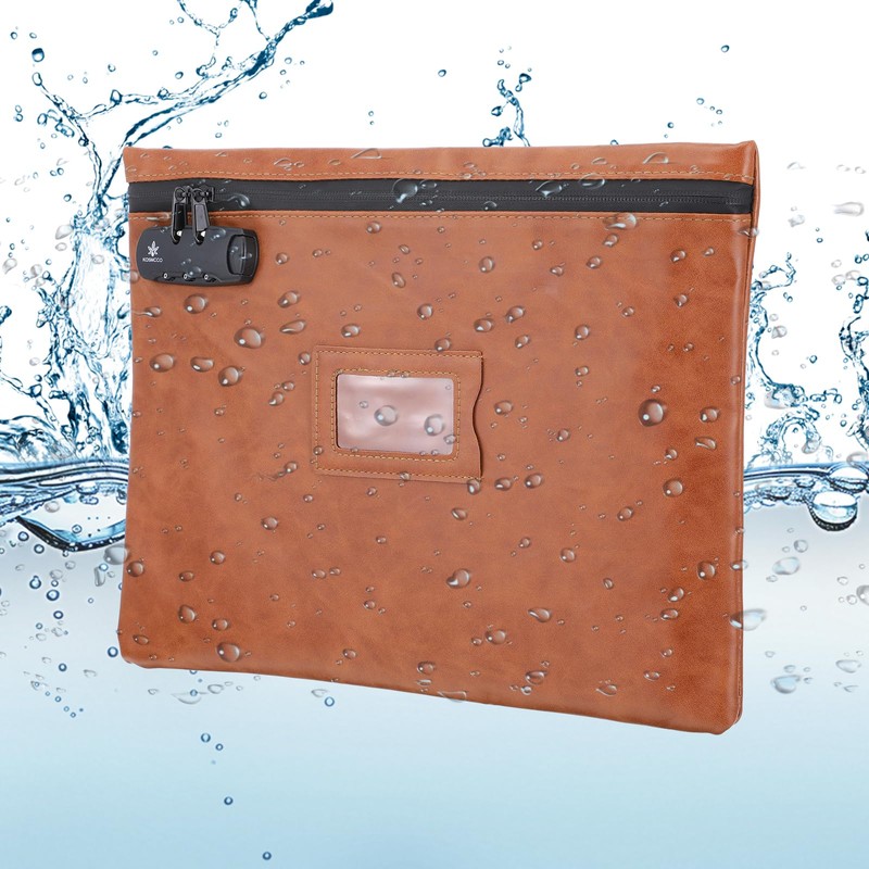 Notary Bag with Lock, Heavy Duty Notary Supply Bag for